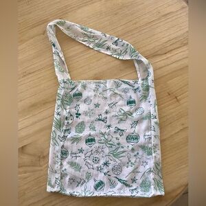 Vintage Free people Christmas cotton shoulder bag